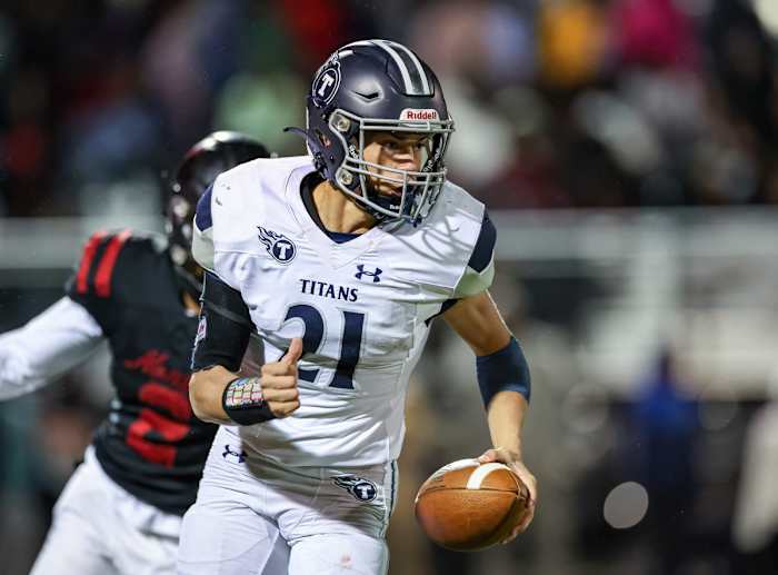 Lee's Summit North Lee's Summit West Missouri football 10-13-23 David Smith 23856